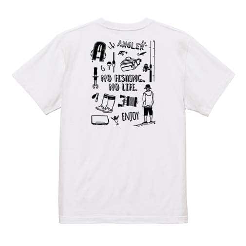 【Tシャツ】【釣りざんまい】釣りに行く準備 5.6oz Cotton:100%