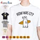 【Tシャツ】波乗りシロクマさん(wakat) 5.6oz Cotton:100%