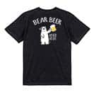 【Tシャツ】シロクマさんとカンパイビール(wakat) 5.6oz Cotton:100%