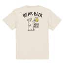 【Tシャツ】シロクマさんとカンパイビール(wakat) 5.6oz Cotton:100%