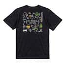 【Tシャツ】【釣りざんまい】釣りに行く準備_カラフル 5.6oz Cotton:100%