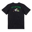 【Tシャツ】【釣りざんまい】ユニークなアングラー 5.6oz Cotton:100%