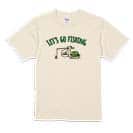 【Tシャツ】【釣りざんまい】ユニークなアングラー 5.6oz Cotton:100%