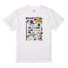 【Tシャツ】【釣りざんまい】釣りが好きなんです_カラフル 5.6oz Cotton:100%