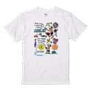 【Tシャツ】【釣りざんまい】釣りに行きませんか?_カラフル 5.6oz Cotton:100%