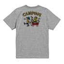 【Tシャツ】【釣りざんまい】キャンピング 5.6oz Cotton:100%