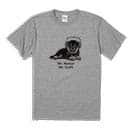 【Tシャツ】黒柴（子犬）だってNo Music No Life 5.6oz Cotton:100%