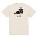 【Tシャツ】黒柴（子犬）だってNo Music No Life 5.6oz Cotton:100%