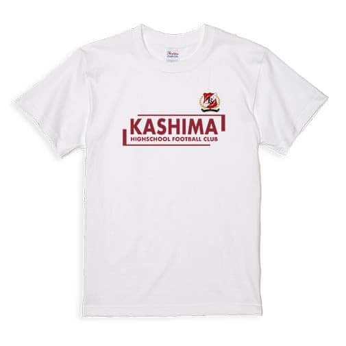 WIDE【Tシャツ】KASHIMA HIGH SCHOOL 5.6oz Cotton:100%