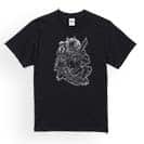 【彫姫】【Tシャツ】鬼 5.6oz Cotton:100%