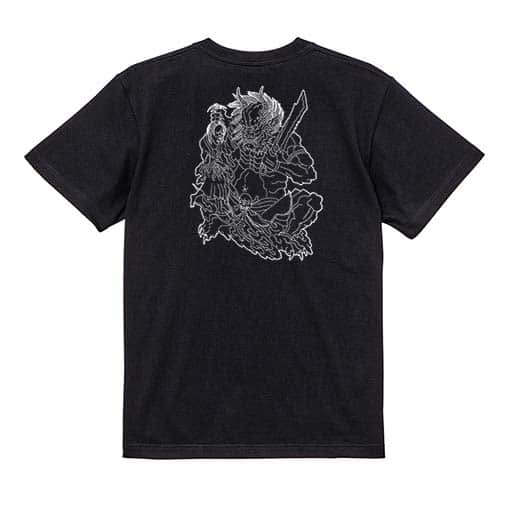 【彫姫】【Tシャツ】鬼 5.6oz Cotton:100%