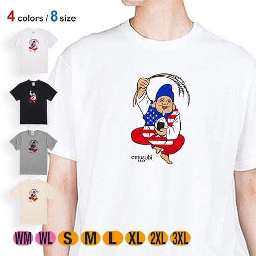 OMUSUBI【Tシャツ】アメリカ