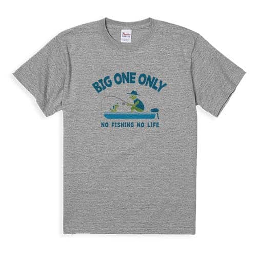 【Tシャツ】【釣りざんまい】愛犬とボートフィッシング_カラフル 5.6oz Cotton:100%