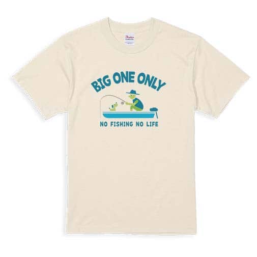 【Tシャツ】【釣りざんまい】愛犬とボートフィッシング_カラフル 5.6oz Cotton:100%