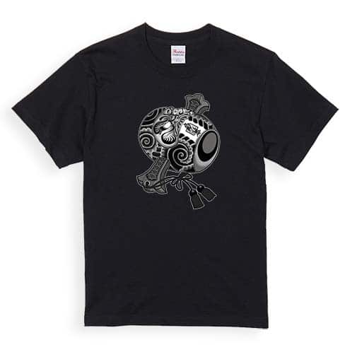 【彫姫】【Tシャツ】達磨小槌 5.6oz Cotton:100%