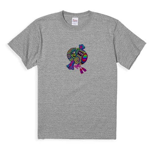 【彫姫】【Tシャツ】達磨小槌七色 5.6oz Cotton:100%
