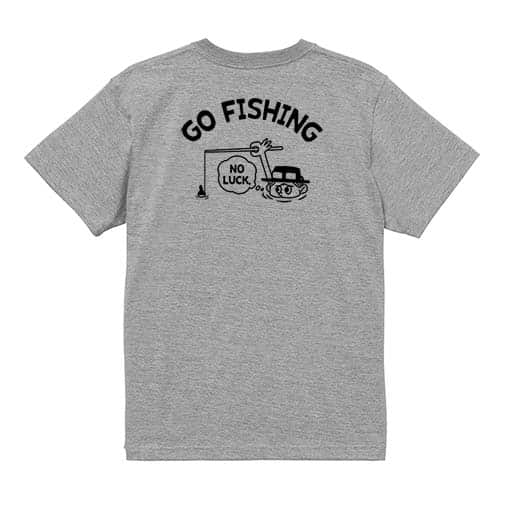 【Tシャツ】【釣りざんまい】釣れないアングラー 5.6oz Cotton:100%