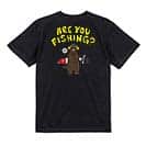 【Tシャツ】【釣りざんまい】ルアーとクマさん 5.6oz Cotton:100%