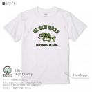 【Tシャツ】【釣りざんまい】ブラックバス_カラフル 5.6oz Cotton:100%