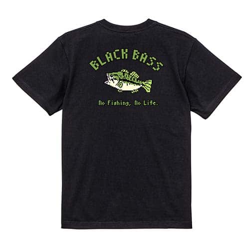 【Tシャツ】【釣りざんまい】ブラックバス_カラフル 5.6oz Cotton:100%