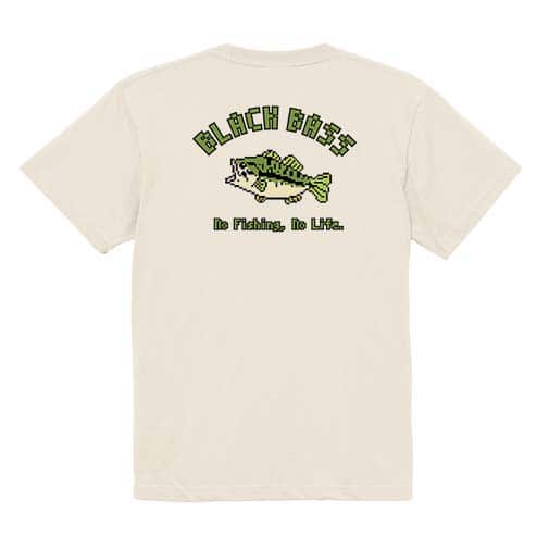 【Tシャツ】【釣りざんまい】ブラックバス_カラフル 5.6oz Cotton:100%