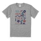 【Tシャツ】【釣りざんまい】釣りに行きませんか?_レトロ 5.6oz Cotton:100%