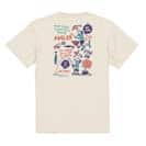 【Tシャツ】【釣りざんまい】釣りに行きませんか?_レトロ 5.6oz Cotton:100%