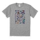 【Tシャツ】【釣りざんまい】釣りが好きなんです_レトロ 5.6oz Cotton:100%