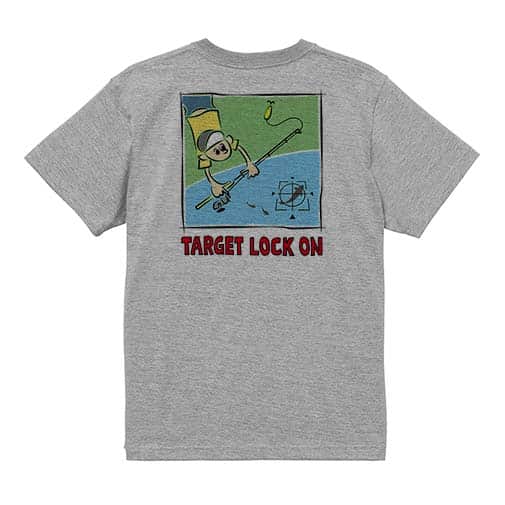 【Tシャツ】【釣りざんまい】ルアー釣りのターゲット 5.6oz Cotton:100%
