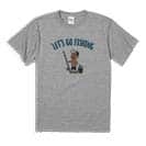【Tシャツ】【釣りざんまい】レッツゴーフィッシング アングラー_カラフル 5.6oz Cotton:100%