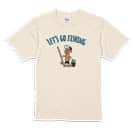 【Tシャツ】【釣りざんまい】レッツゴーフィッシング アングラー_カラフル 5.6oz Cotton:100%