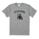 【Tシャツ】【釣りざんまい】レッツゴーフィッシング ポッチャリアングラー_カラフル 5.6oz Cotton:100%