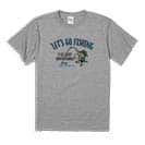 【Tシャツ】【釣りざんまい】レッツゴーフィッシング ウトウトアングラー_カラフル 5.6oz Cotton:100%