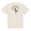 【Tシャツ】【釣りざんまい】釣りするハシビロコウ  5.6oz Cotton:100%