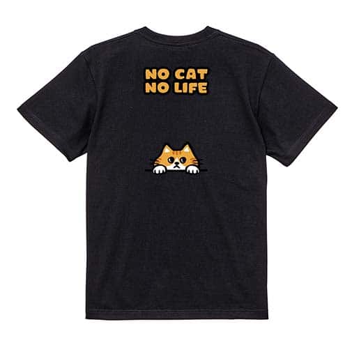 【Tシャツ】何か気になる茶トラ猫(wakat) 5.6oz Cotton:100%