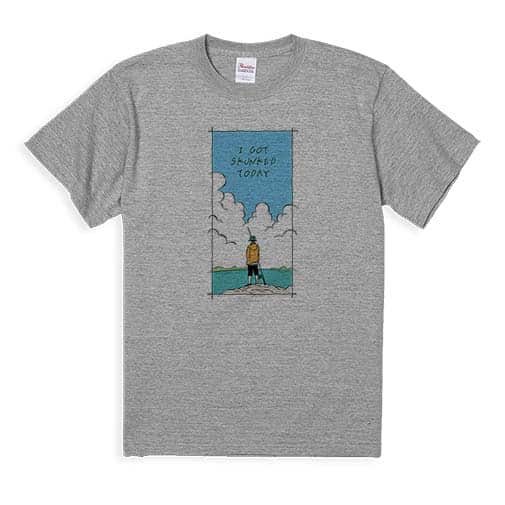 【Tシャツ】【釣りざんまい】今日は何も釣れなかった  5.6oz Cotton:100%
