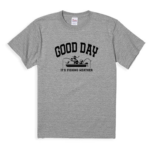 【Tシャツ】【釣りざんまい】ウトウトボートフィッシング  5.6oz Cotton:100%