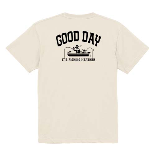 【Tシャツ】【釣りざんまい】ウトウトボートフィッシング  5.6oz Cotton:100%