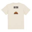 【Tシャツ】何か気になるプードル_ブラウン(wakat) 5.6oz Cotton:100%