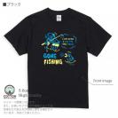 【Tシャツ】【釣りざんまい】釣り人と魚の遭遇_NB  5.6oz Cotton:100%