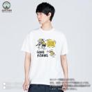 【Tシャツ】【釣りざんまい】釣り人と魚の遭遇_DG  5.6oz Cotton:100%