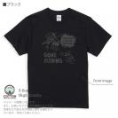 【Tシャツ】【釣りざんまい】釣り人と魚の遭遇_DG  5.6oz Cotton:100%