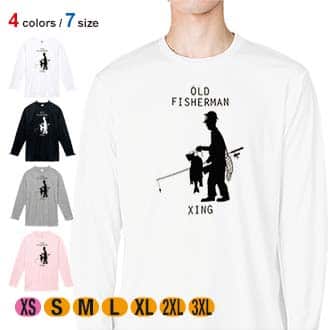 【長袖Tシャツ】OLD FISHERMAN 5.6oz Cotton:100%