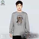 【長袖Tシャツ】スコティシュだってNo Music No Life 5.6oz Cotton:100%