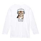 【長袖Tシャツ】スコティシュだってNo Music No Life 5.6oz Cotton:100%