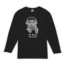 【長袖Tシャツ】ブリティッシュだってNo Music No Life 5.6oz Cotton:100%
