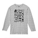 【長袖Tシャツ】【釣りざんまい】釣りに行く準備 5.6oz Cotton:100%