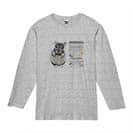 【長袖Tシャツ】チンチラ 5.6oz Cotton:100%