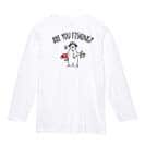 【長袖Tシャツ】【釣りざんまい】ルアーとシロクマさん 5.6oz Cotton:100%