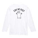 【長袖Tシャツ】シロクマさんのハグアピール(wakat) 5.6oz Cotton:100%